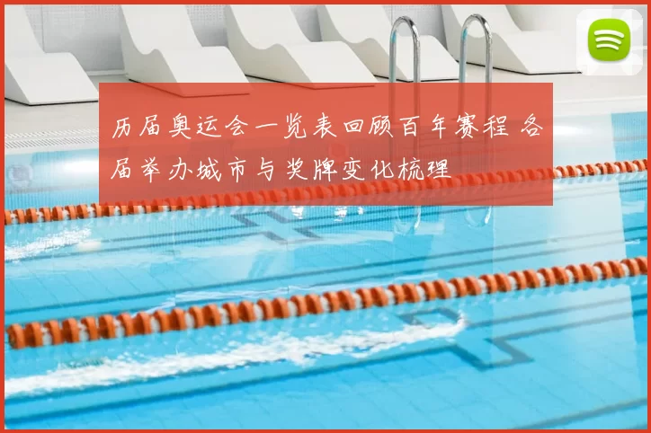 历届奥运会一览表回顾百年赛程 各届举办城市与奖牌变化梳理